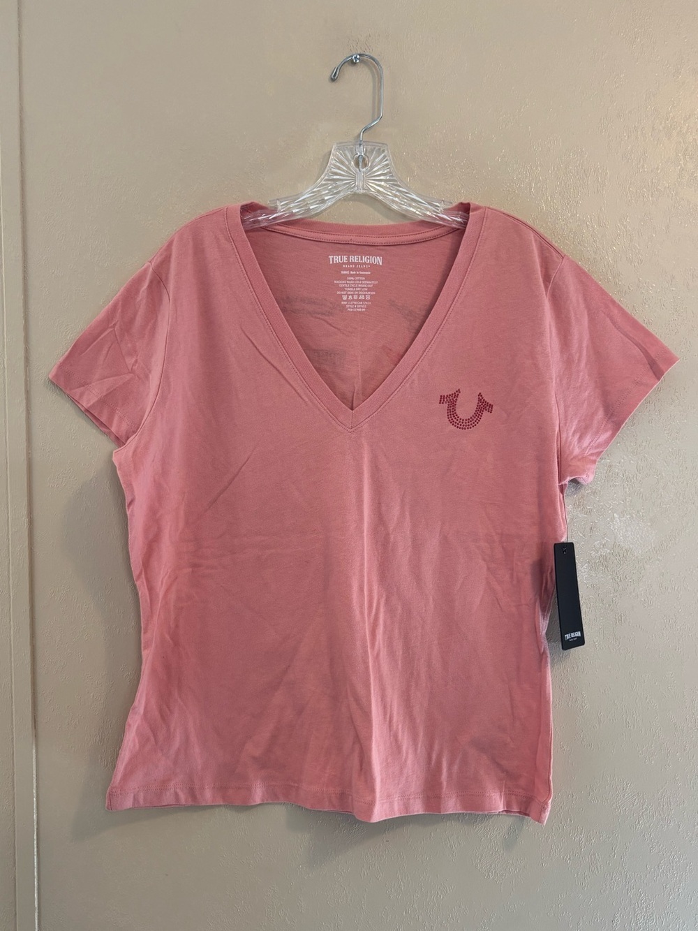 NWT True Religion women’s Logo History tee sz Xl